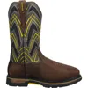 Dan Post Men's Metatarsal-guard Eh Waterproof Cyclone Work Boot With Comp-toe In Brown/grey