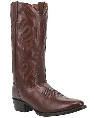 Pre-owned Dan Post Men's Mignon Western Boot - Medium Toe Tan 12 B In Brown