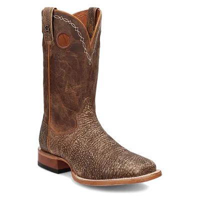 Pre-owned Dan Post Men's Murray Square Toe Brown Leather Boots Dp5036