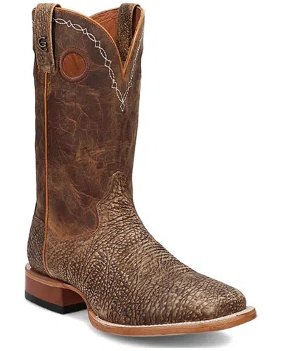Pre-owned Dan Post Men's Murray Western Boot - Broad Square Toe - Dp5036 In Brown