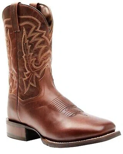 Pre-owned Dan Post Men's Performance Boot - Broad Square Toe - Dp4959 In Brown