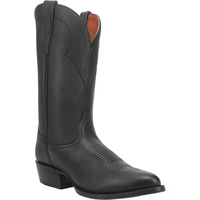 Pre-owned Dan Post Men's Pike Leather Boot Dp2480 In Black