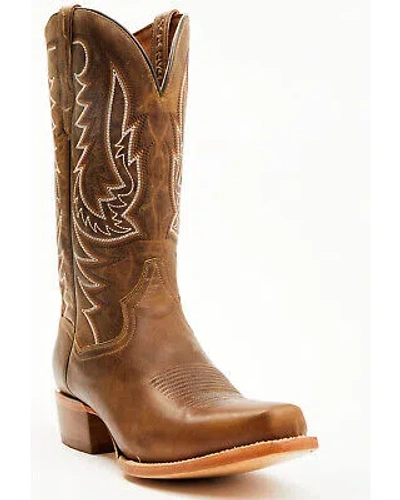 Pre-owned Dan Post Men's Roman Tall Western Boot - Square Toe Tan 13 D In Brown