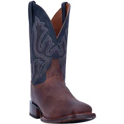 Pre-owned Dan Post Mens Winslow Dark Brown Leather Boot Dp4556