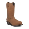 Dan Post Mens Albuquerque Waterproof Block Heel Work Boots In Brown