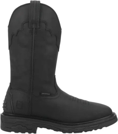 Pre-owned Dan Post Mens Blayde 11 Inch Waterproof Soft Toe Work Safety Shoes Casual -... In Black