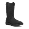 Dan Post Mens Blayde Waterproof Slip Resistant Block Heel Work Boots In Black