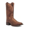 Dan Post Mens Ka Flat Heel Cowboy Boots In Brown