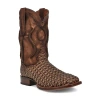 Dan Post Mens Stanley Block Heel Cowboy Boots In Brown