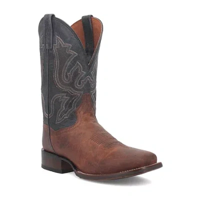 Dan Post Mens Winslow Flat Heel Cowboy Boots In Brown