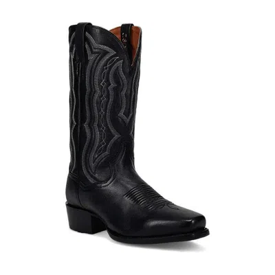 Pre-owned Dan Post Wade Black Classic Leather Boot Dp3356