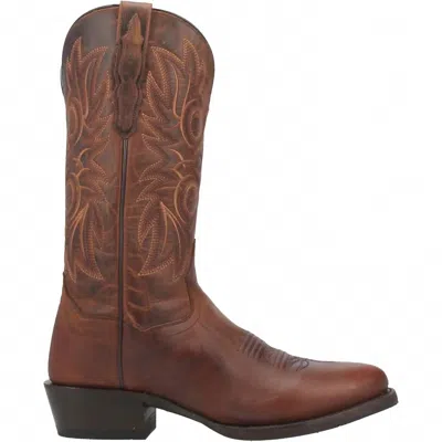 Dan Post Women's Cottonwood R-toe Cowboy Boot In Rust In Brown