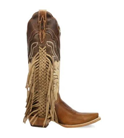Dan Post Women's Dayla Leather Cowgirl Boots In Tan In Brown