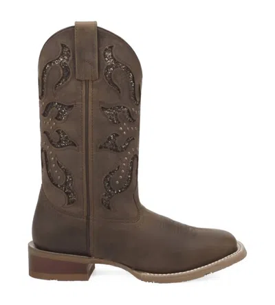 Dan Post Women's Lonestar Lace Leather Boot In Brown