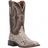 Dan Post Women's Rynna Python Boots In Brown Multi In Animal Print