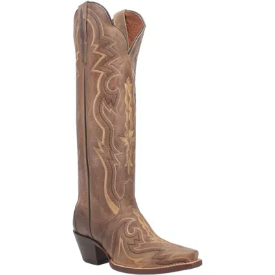 Pre-owned Dan Post Women's Silvie Brown Leather Boot Dp4275
