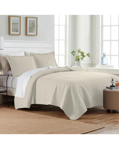 DAN RIVER DAN RIVER BASKET PINSONIC QUILT SET