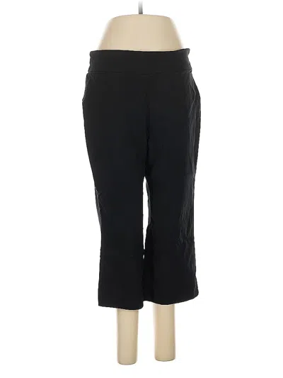 Pre-owned Dana Buchman Active Pants In Black