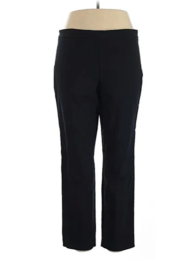 Pre-owned Dana Buchman Active Pants In Black