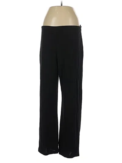 Pre-owned Dana Buchman Active Pants In Black
