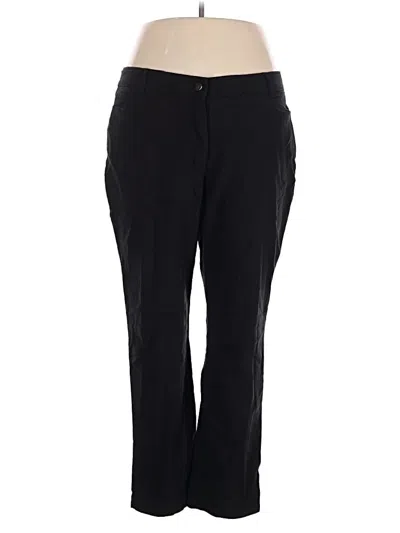 Pre-owned Dana Buchman Active Pants In Black