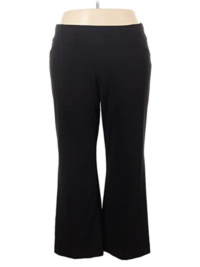 Pre-owned Dana Buchman Active Pants In Black