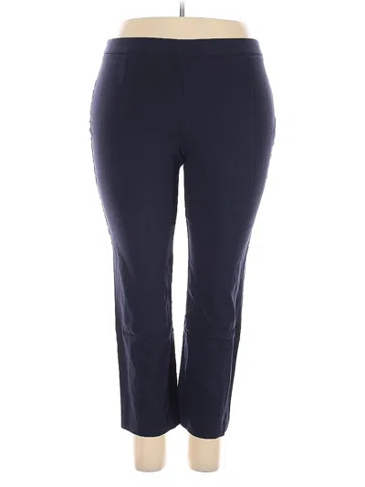Pre-owned Dana Buchman Active Pants In Blue