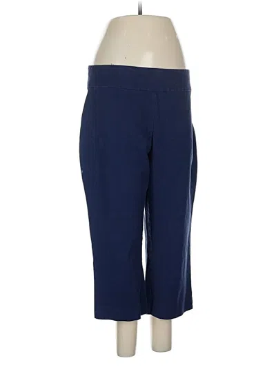 Pre-owned Dana Buchman Active Pants In Blue