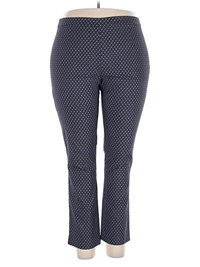 Pre-owned Dana Buchman Active Pants In Blue