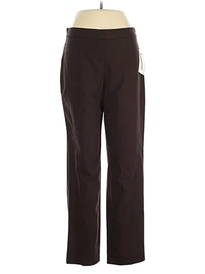 Dana Buchman Active Pants In Brown