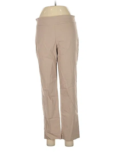 Pre-owned Dana Buchman Active Pants In Brown