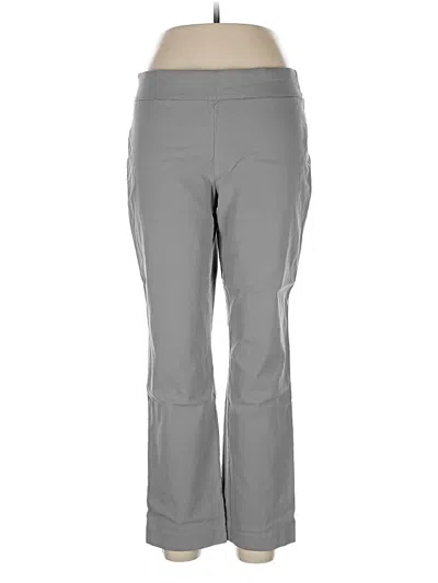 Pre-owned Dana Buchman Active Pants In Gray
