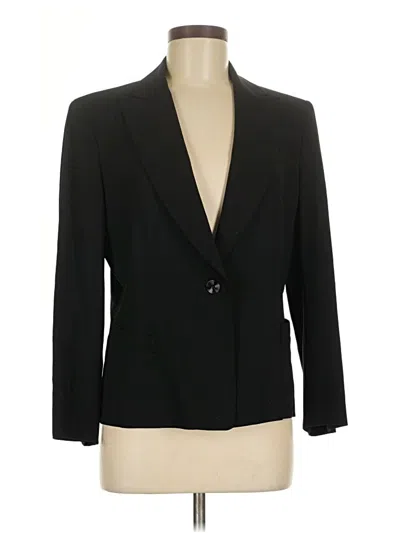 Pre-owned Dana Buchman Blazer Jacket In Black