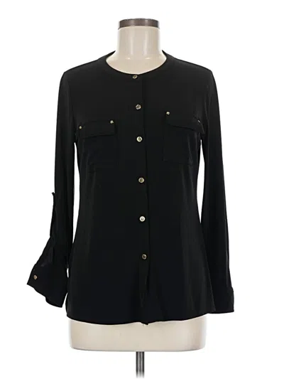 Pre-owned Dana Buchman Blazer Jacket In Black