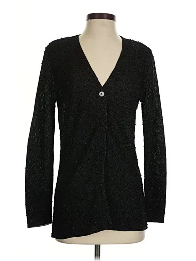 Pre-owned Dana Buchman Blazer Jacket In Black