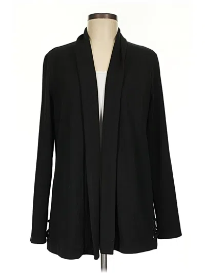 Pre-owned Dana Buchman Blazer Jacket In Black