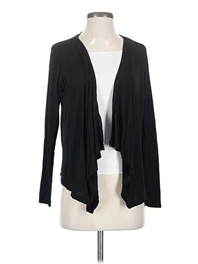 Pre-owned Dana Buchman Cardigan Sweater In Black