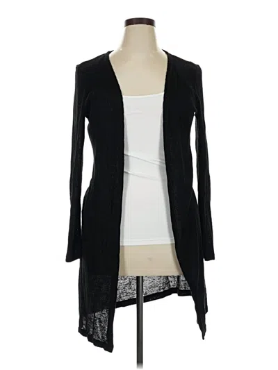 Pre-owned Dana Buchman Cardigan Sweater In Black
