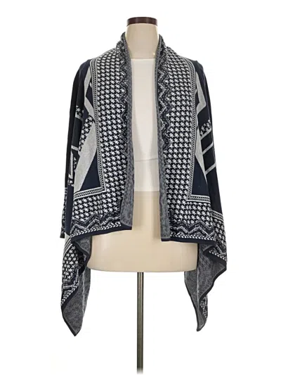 Pre-owned Dana Buchman Cardigan Sweater In Blue