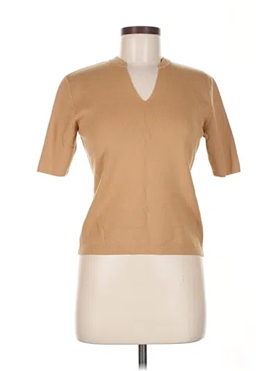 Pre-owned Dana Buchman Cardigan Sweater In Brown