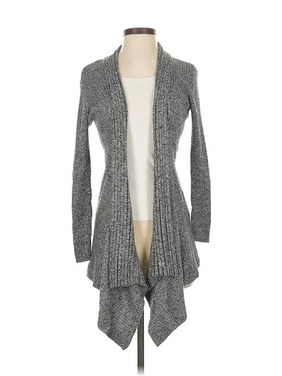 Pre-owned Dana Buchman Cardigan Sweater In Gray