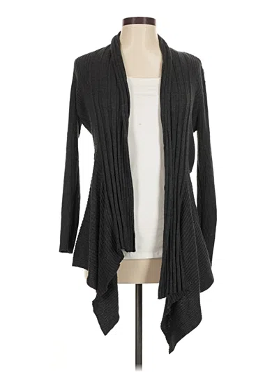 Pre-owned Dana Buchman Cardigan Sweater In Gray