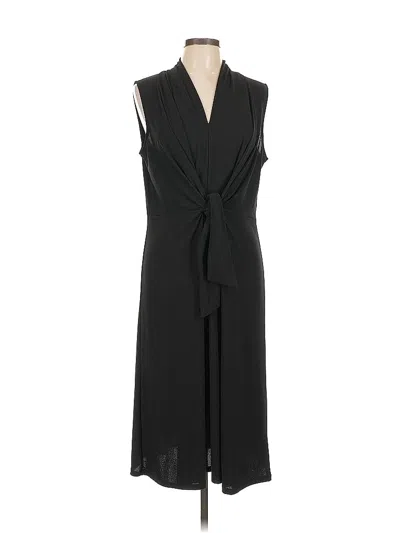 Pre-owned Dana Buchman Casual Dress In Black