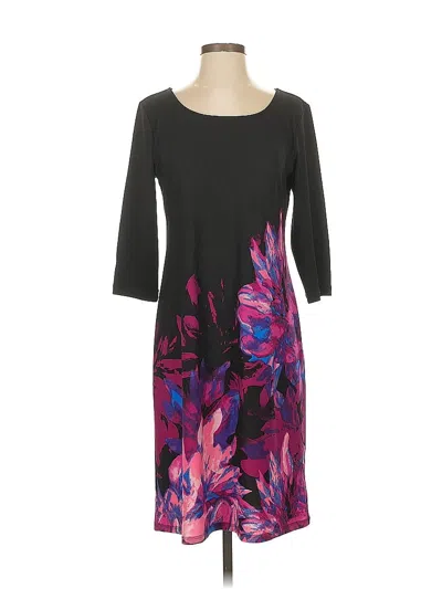 Pre-owned Dana Buchman Casual Dress In Black