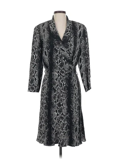 Pre-owned Dana Buchman Casual Dress In Black