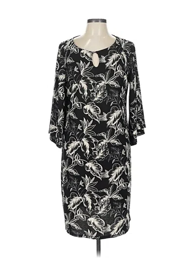 Pre-owned Dana Buchman Casual Dress In Black
