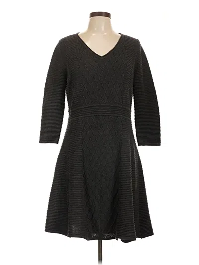 Pre-owned Dana Buchman Casual Dress In Black