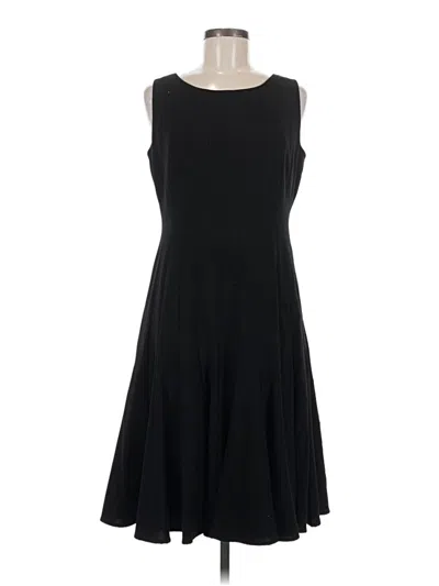 Pre-owned Dana Buchman Casual Dress In Black