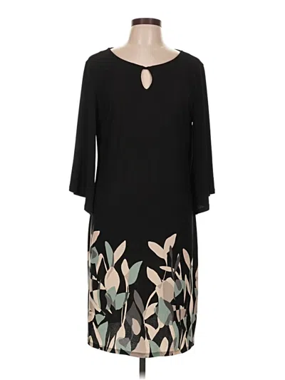 Pre-owned Dana Buchman Casual Dress In Black