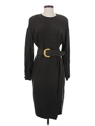 Pre-owned Dana Buchman Casual Dress In Black